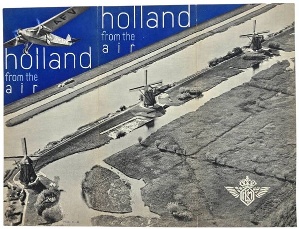 Flyer – KLM Holland from the air (1932)