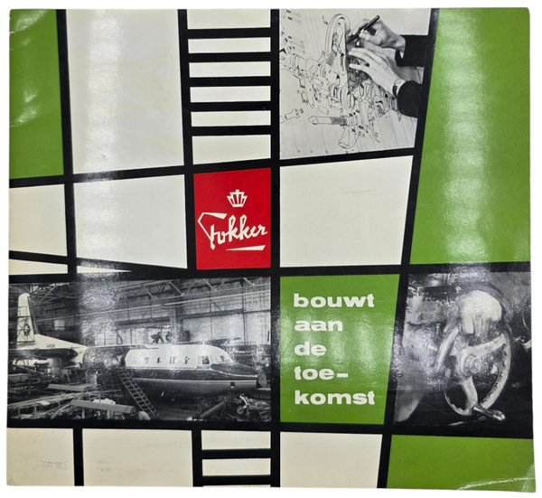 Brochure – Fokker, Bouwt aan de toekomst