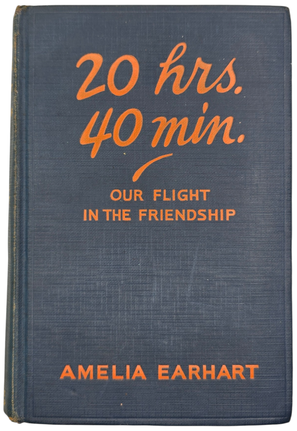 Boek – 20 Hrs. 40 Min. Our Flight in the Friendship, Amelia Earhart (1928)