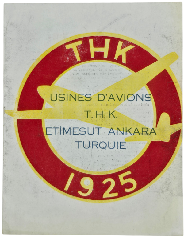 Brochure – Turkse T.H.K. Usines d'Avions (1925)