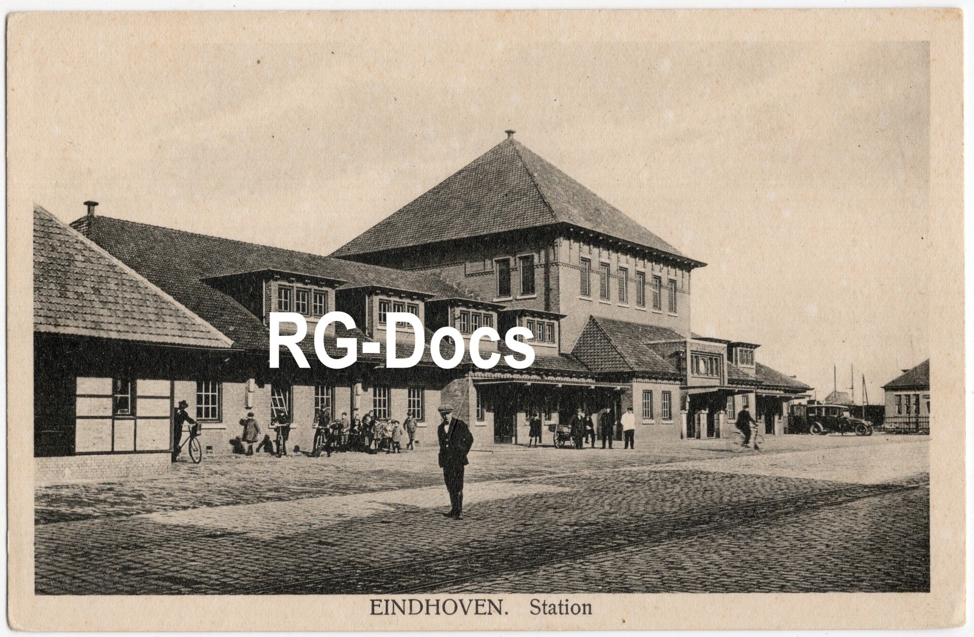 Ansichtkaart - Trein Station Eindhoven