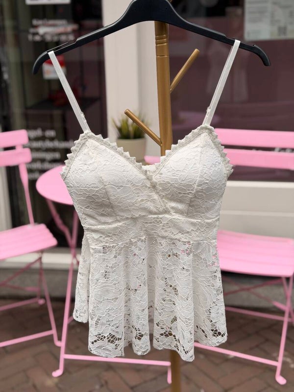 FESTIVA Bella Lace Babydoll Top
