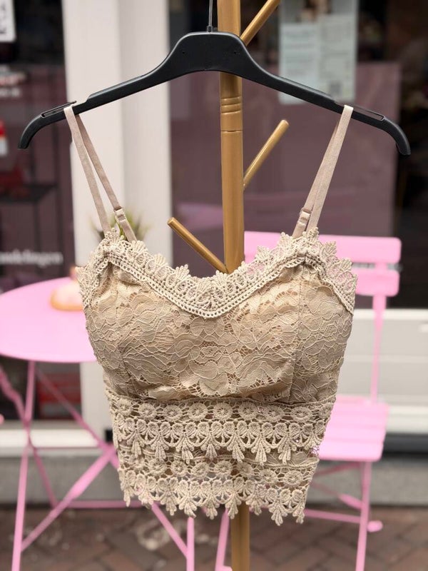FESTIVA Boho Bloom Lace Top