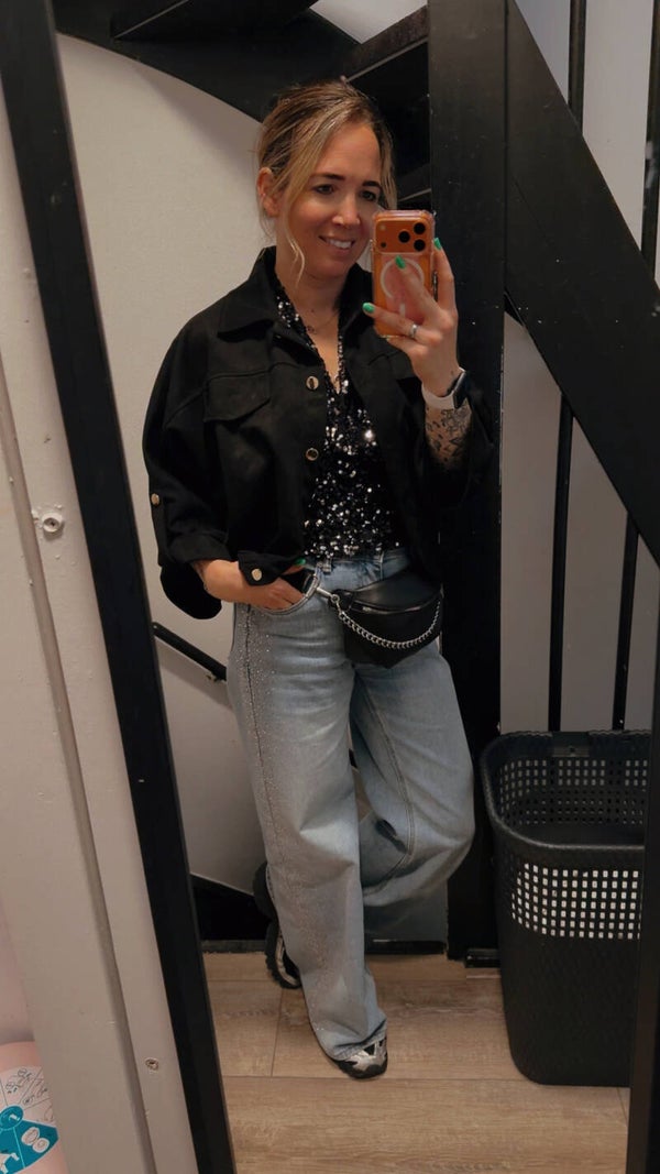 FESTIVA Suede Cropped Jacket