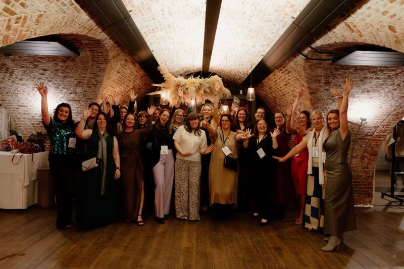 Samen met het team VA’s bij de academy voor ViBS.