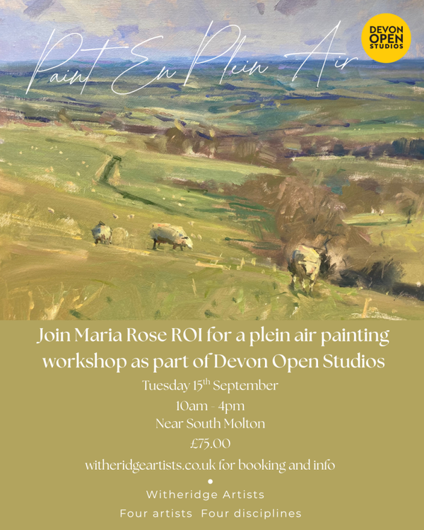 Workshop - Plein Air Day (Oils or Acrylics) With Maria Rose ROI
