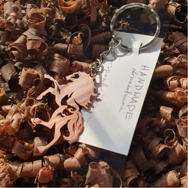 Handmade Copper Keychains