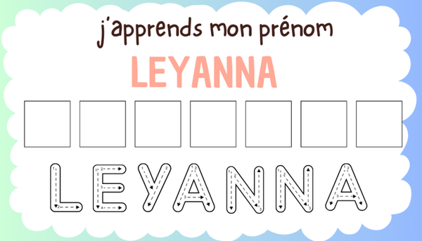 Fiche prénom