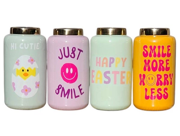 Vaasje Hi Cutie 9 × 16 cm Diverse teksten