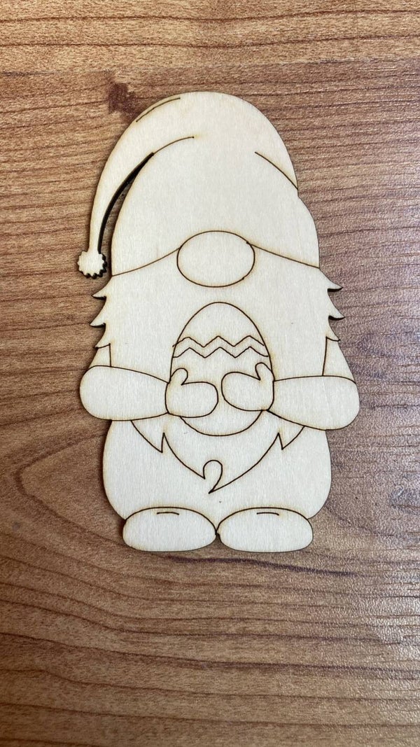 Houten Gnome Paasei -  Pasen