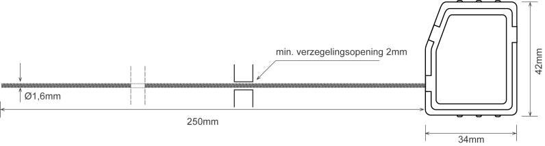 technische tekening Flexigrip 150S