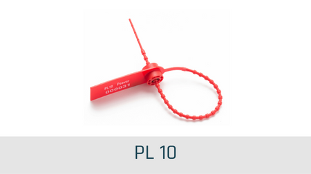 PL10  PLASTIC AANRIJGZEGEL