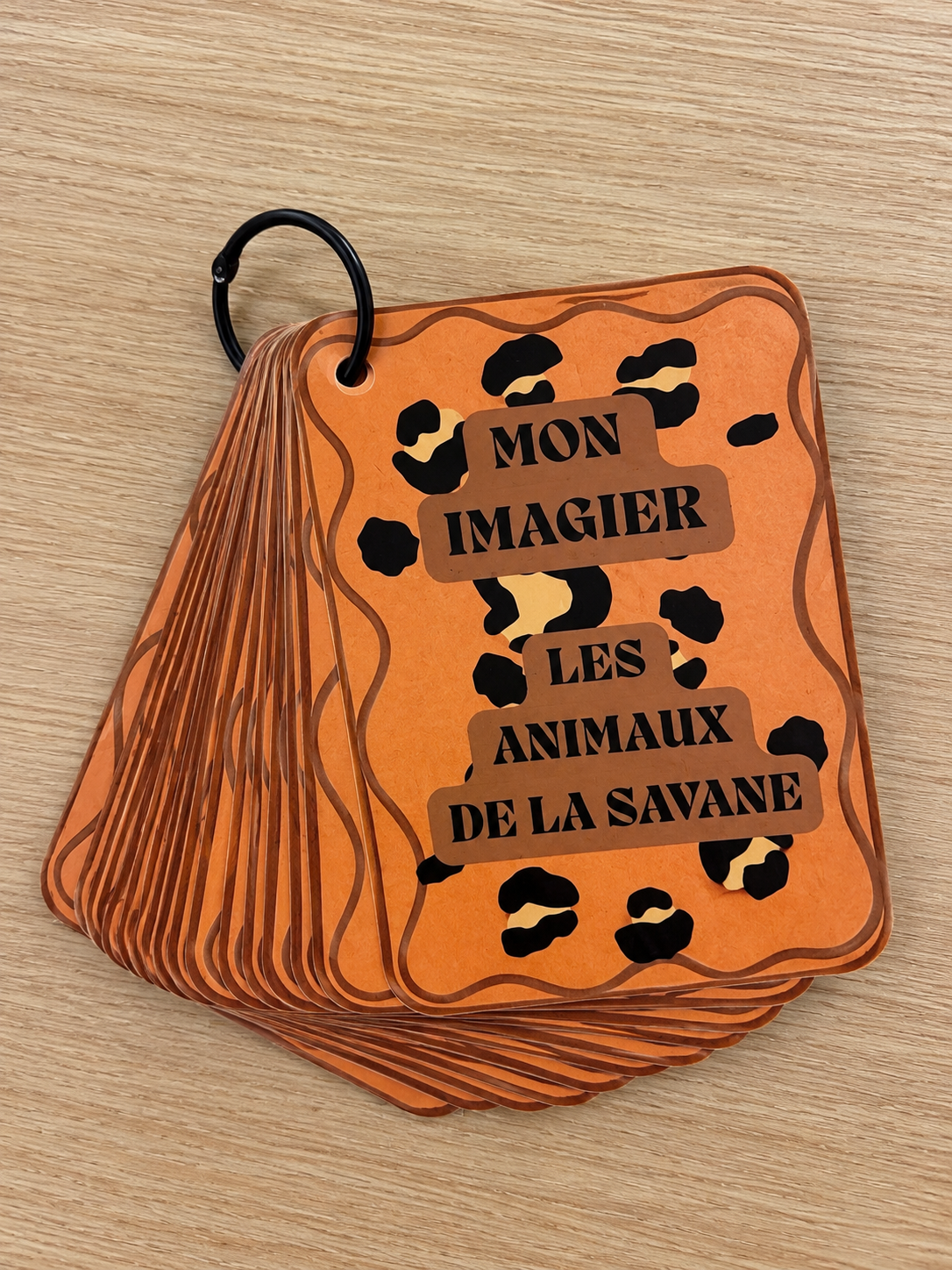 Imagier - Les animaux de la savane
