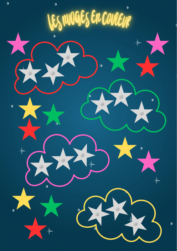 Les nuages en couleur