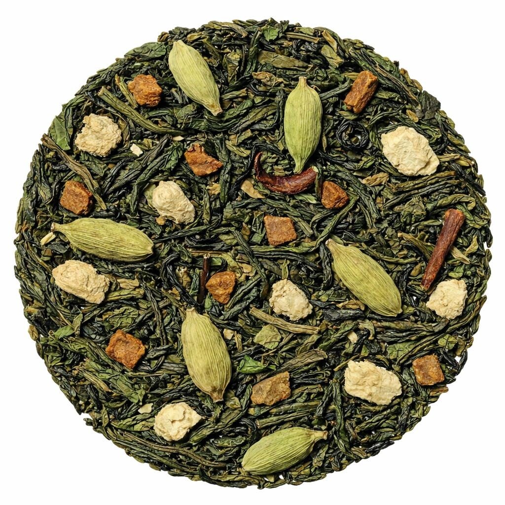 Cinnamon ginger green chai