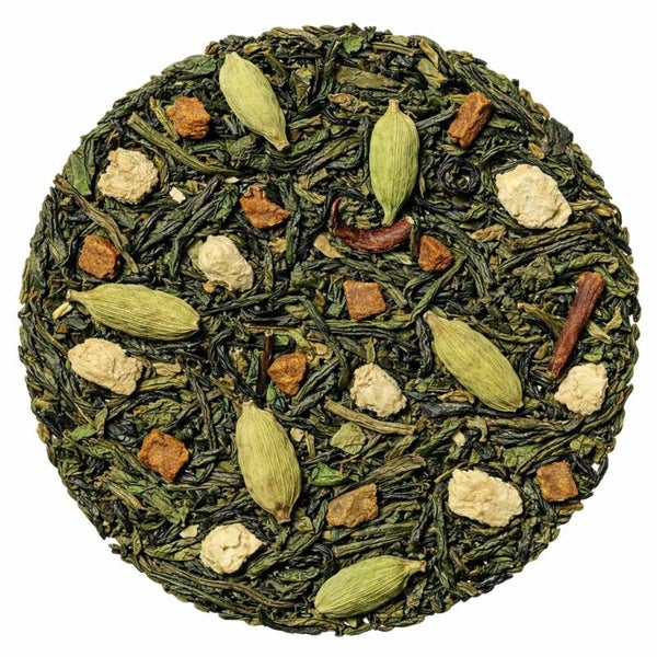 Cinnamon ginger green chai