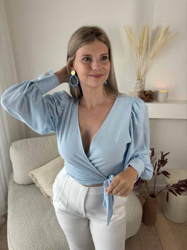 Blue Kim Top
