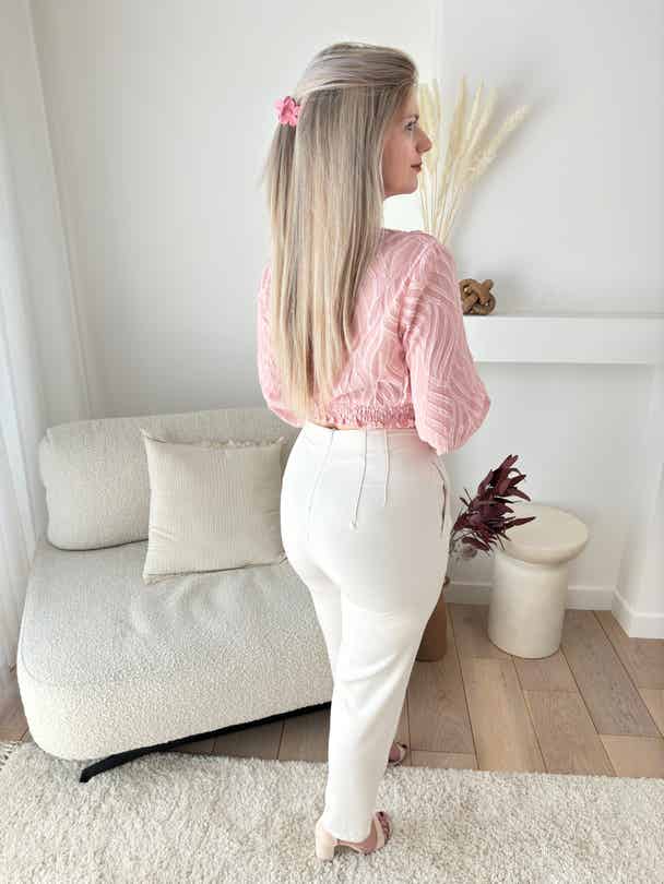 Beige Mila Dressed Trouser