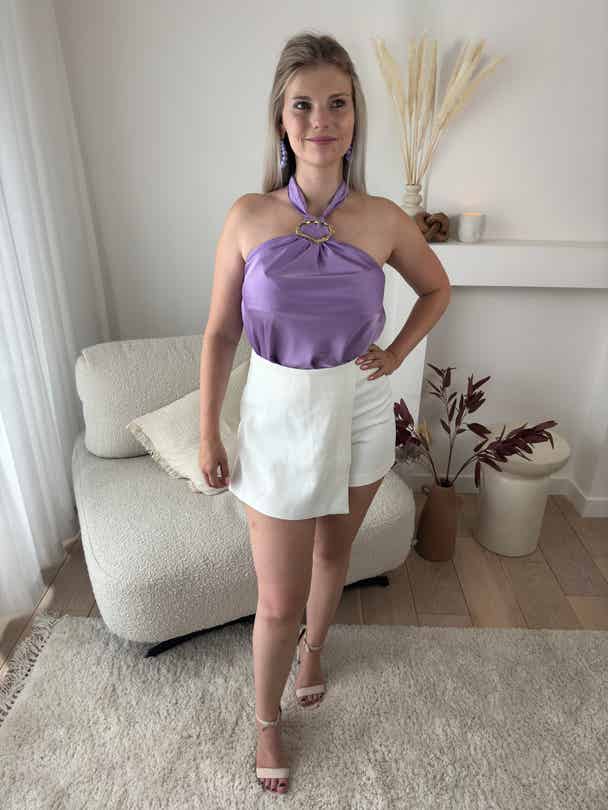 Purple Théa Top