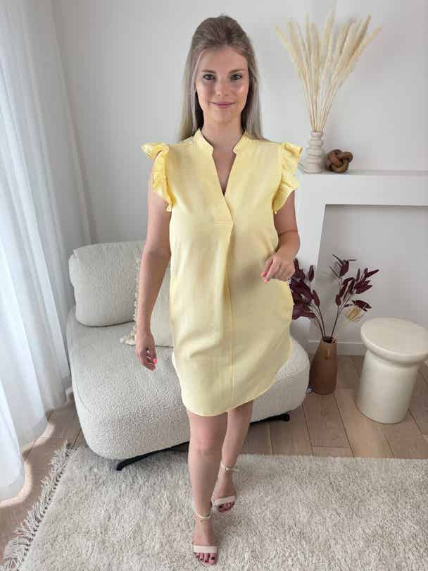 Yellow Fleur Dress