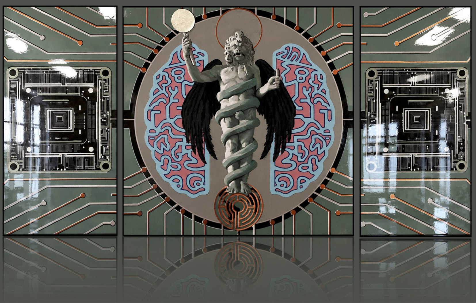 SYNTHETIC GOD TECHNO /MYTHOLOGICAL TRIPTYCH