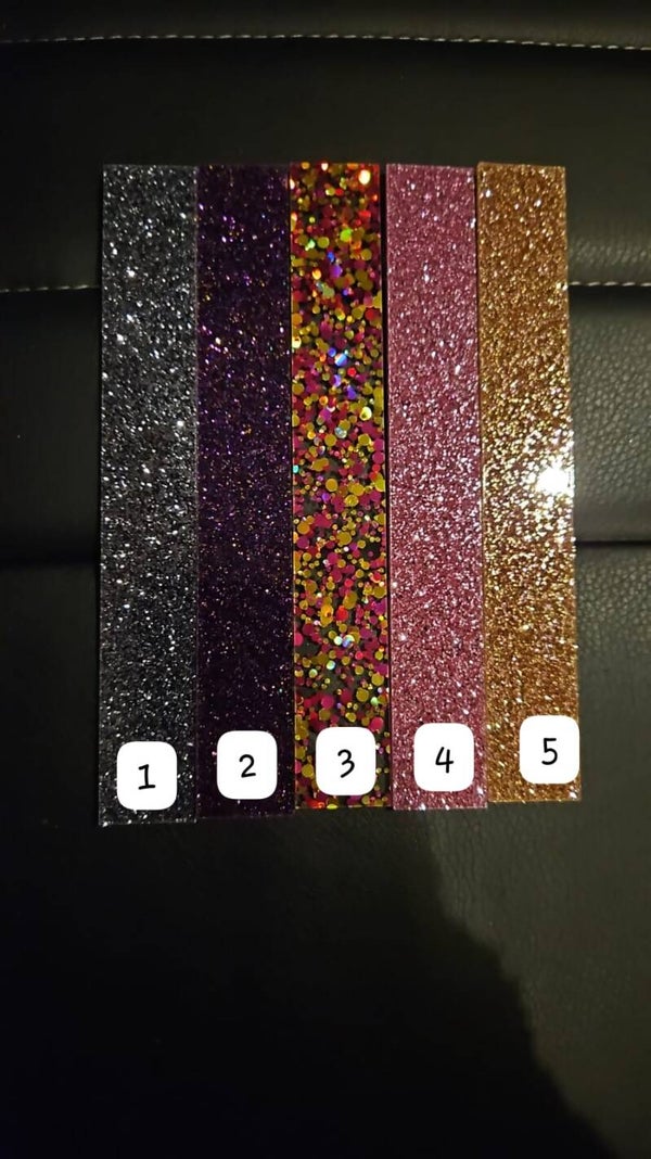 Acrylsticks Glitzer