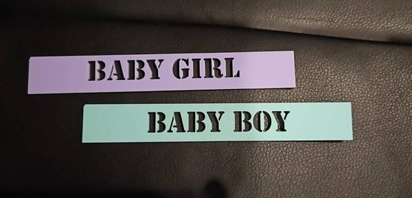 Acrylstick Girl oder Boy