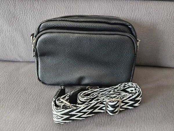 Umhängetasche Schwarz oder Beige