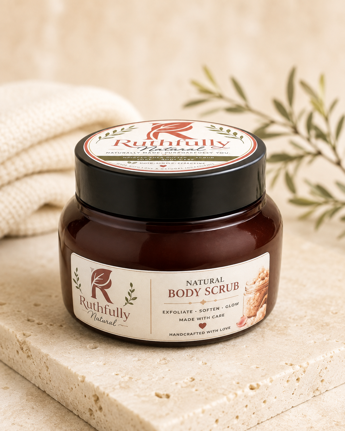 Ruthfully Natural Body Scrub