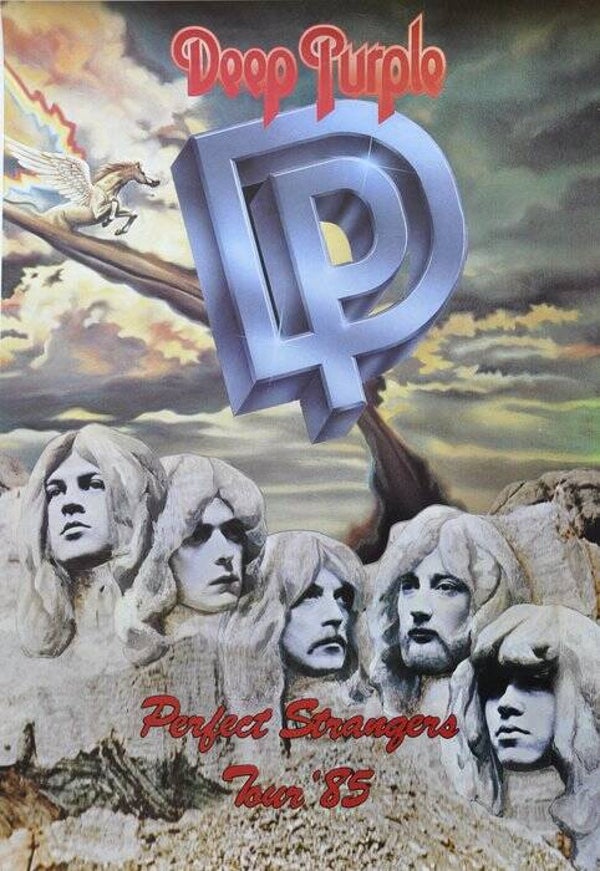 Deep Purple 2  Music Print  Concert Wall Art Memorabilia gift A5,A4,A3