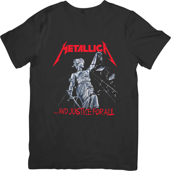 Metallica 1 Music Unisex Fit for Men & Women Quality Cotton T-Shirt Black