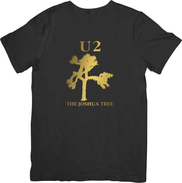 U2 1  Music Unisex Fit for Men & Women Quality Cotton T-Shirt Black