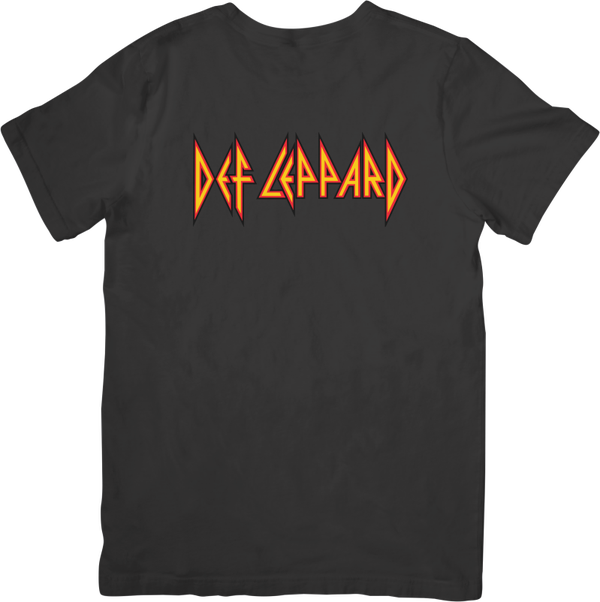 Def Leppard 1 Music Unisex Fit for Men & Women Quality Cotton T-Shirt Black