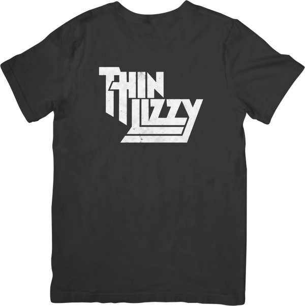 Thin Lizzy 1 Music Unisex Fit for Men & Women Quality Cotton T-Shirt Black