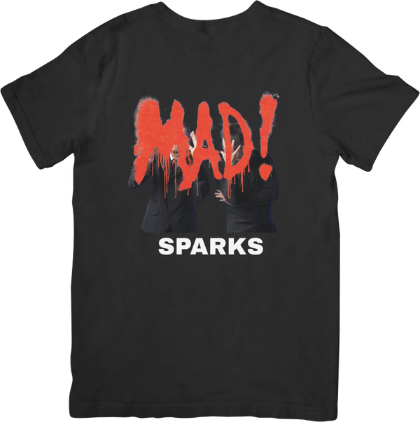 Sparks 1 Music Unisex Fit for Men & Women Quality Cotton T-Shirt Black