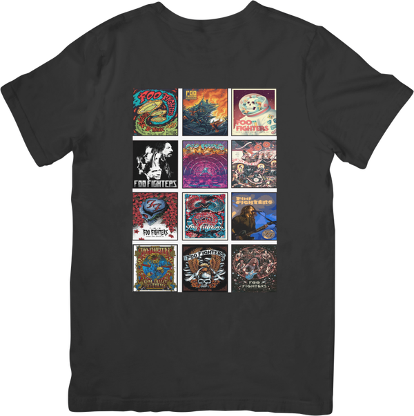 Foo Fighters 1 Music Unisex Fit for Men & Women Quality Cotton T-Shirt Black