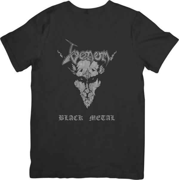 Venom  1 Music Unisex Fit for Men & Women Quality Cotton T-Shirt Black