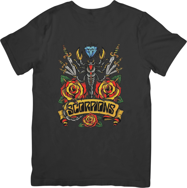 Scorpions 1 Music Png,File  Sublimation Designs for Shirts, Trending, Instant Digital Download