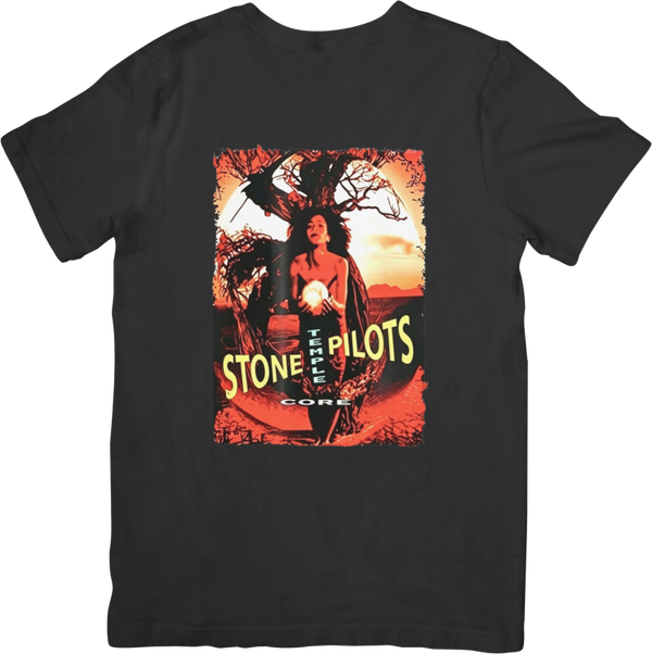 Stone Temple Pilots 1 Music Unisex Fit for Men & Women Quality Cotton T-Shirt Black
