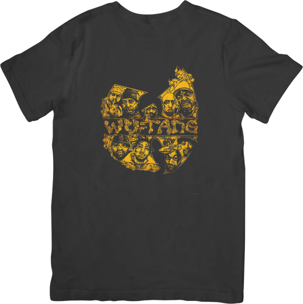 Wu-Tang Clan 1 Music Unisex Fit for Men & Women Quality Cotton T-Shirt Black