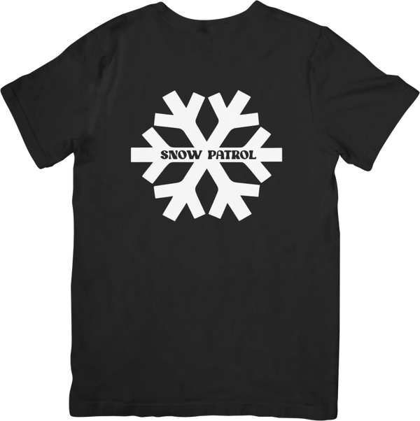 Snow Patrol 1 Music Unisex Fit for Men & Women Quality Cotton T-Shirt Black
