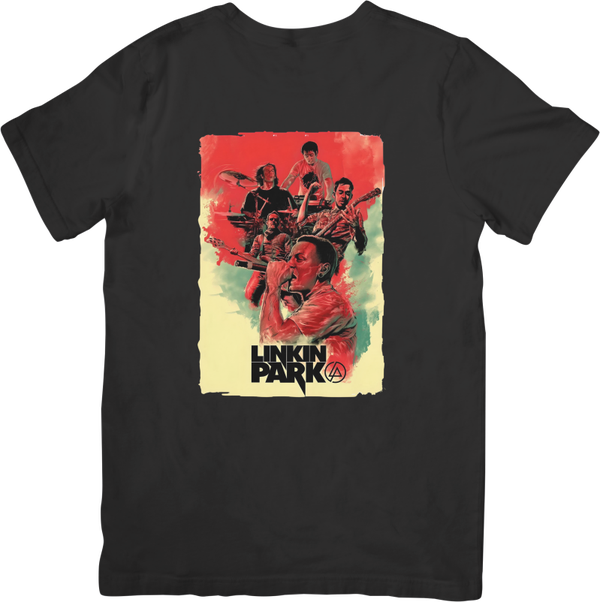 Linkin Park 1 Music Unisex Fit for Men & Women Quality Cotton T-Shirt Black