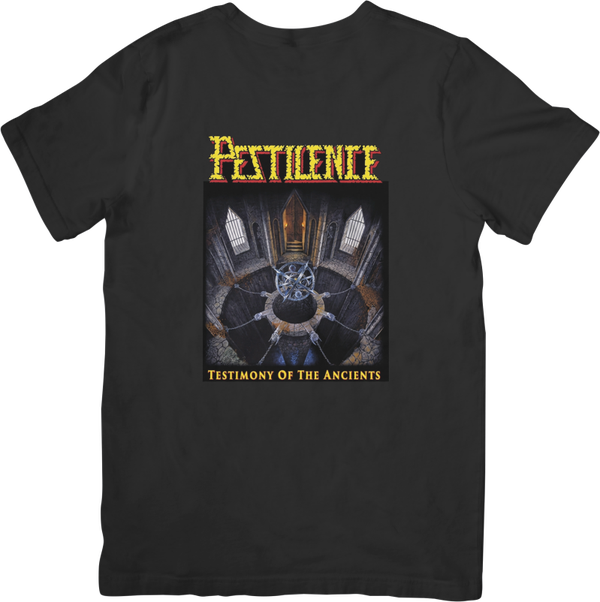 Pestilence 1 Music Unisex Fit for Men & Women Quality Cotton T-Shirt Black