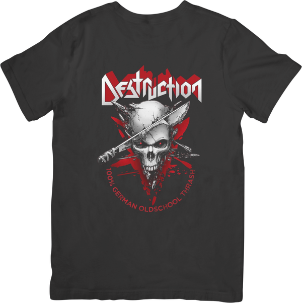 Destruction 1 Music Unisex Fit for Men & Women Quality Cotton T-Shirt Black
