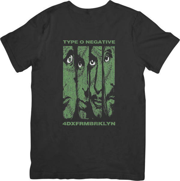 Type 0 Negitive 1 Music Unisex Fit for Men & Women Quality Cotton T-Shirt Black