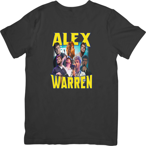Alex Warren 1  Music Unisex Fit for Men & Women Quality Cotton T-Shirt Black