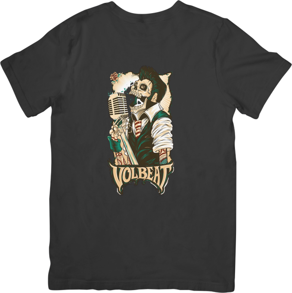 Volbeat 1 Music Unisex Fit for Men & Women Quality Cotton T-Shirt Black