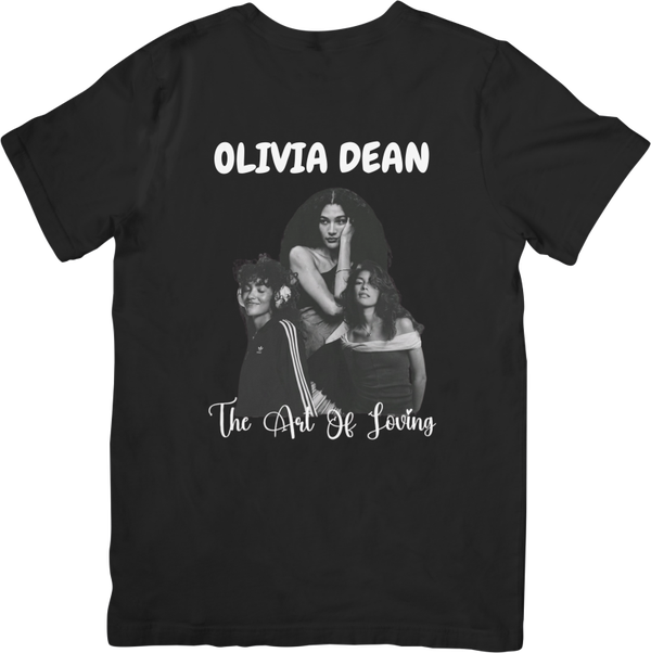Olivia Dean 1 Music Unisex Fit for Men & Women Quality Cotton T-Shirt Black