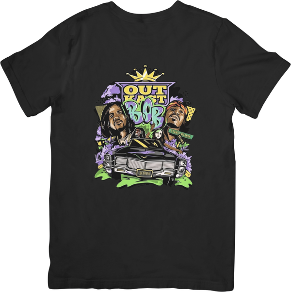 Outkast 1 Music Unisex Fit for Men & Women Quality Cotton T-Shirt Black