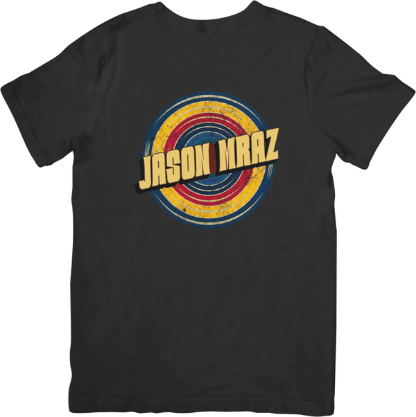 Jason Mraz 1  Music Unisex Fit for Men & Women Quality Cotton T-Shirt Black